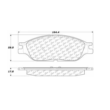 Disc Brake Pad Set CE 300.08030