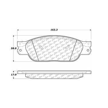 Disc Brake Pad Set CE 300.08050