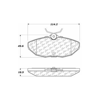 Disc Brake Pad Set CE 300.08060