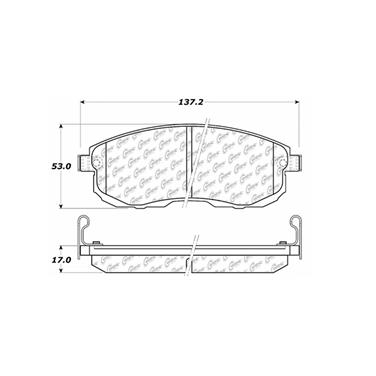 Disc Brake Pad Set CE 300.08150