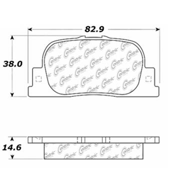 Disc Brake Pad Set CE 300.08350