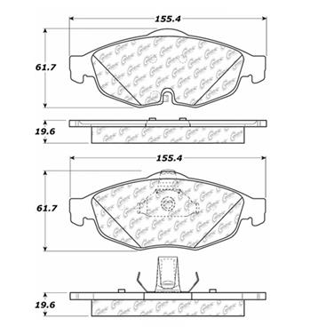 Disc Brake Pad Set CE 300.08690