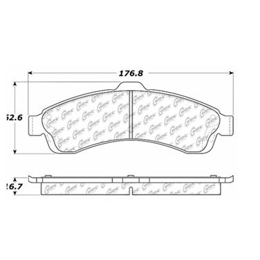 Disc Brake Pad Set CE 300.08820