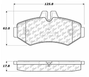 Disc Brake Pad Set CE 300.09280