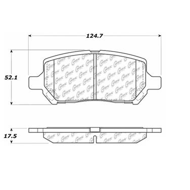 Disc Brake Pad Set CE 300.09560