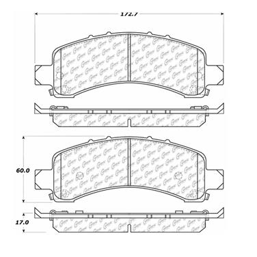 Disc Brake Pad Set CE 300.09741