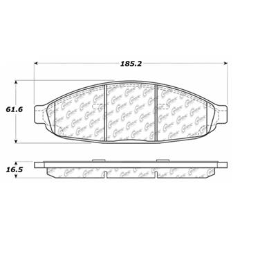 Disc Brake Pad Set CE 300.09970