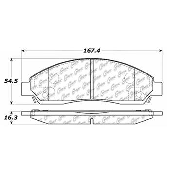 Disc Brake Pad Set CE 300.10390