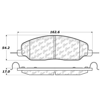 Disc Brake Pad Set CE 300.10810