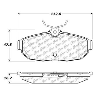 Disc Brake Pad Set CE 300.10820