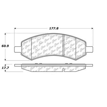 Disc Brake Pad Set CE 300.10840