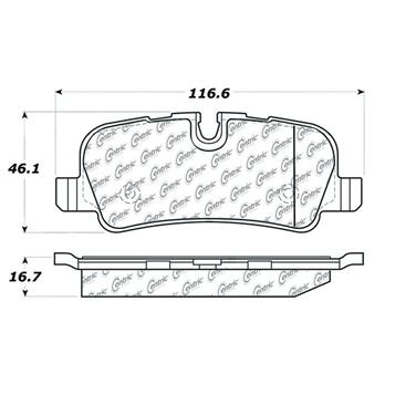 Disc Brake Pad Set CE 300.10990