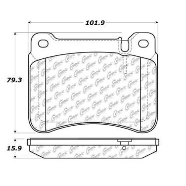 Disc Brake Pad Set CE 300.11210