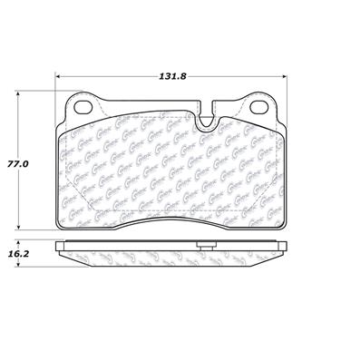 Disc Brake Pad Set CE 300.12630