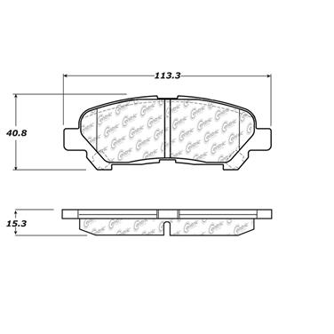 Disc Brake Pad Set CE 300.13250