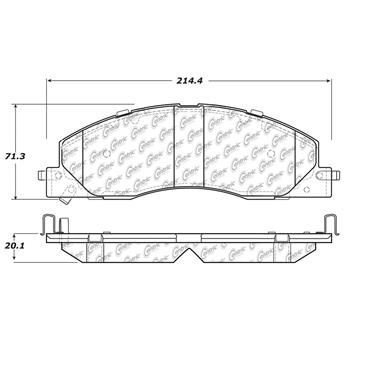 Disc Brake Pad Set CE 300.13990