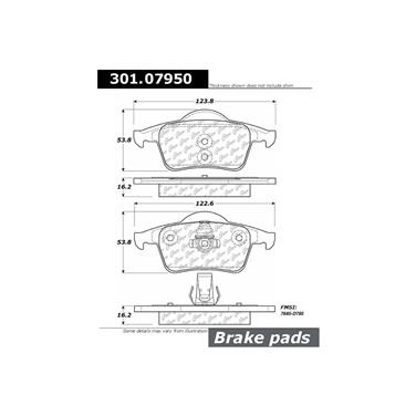 Disc Brake Pad Set CE 301.07950