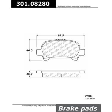 Disc Brake Pad Set CE 301.08280