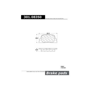 Disc Brake Pad Set CE 301.08350