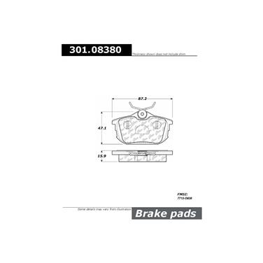 Disc Brake Pad Set CE 301.08380