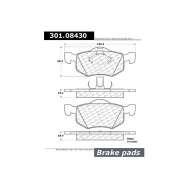 Disc Brake Pad Set CE 301.08430