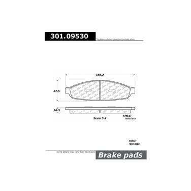 Disc Brake Pad Set CE 301.09530