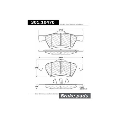 Disc Brake Pad Set CE 301.10470