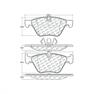 Disc Brake Pad Set CE 301.10611