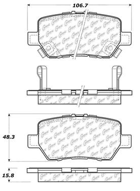 Disc Brake Pad Set CE 301.10900