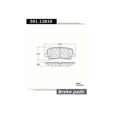 Disc Brake Pad Set CE 301.12810