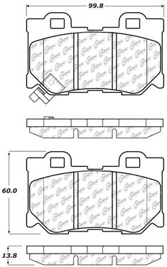 Disc Brake Pad Set CE 301.13470