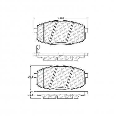 Disc Brake Pad Set CE 301.13971