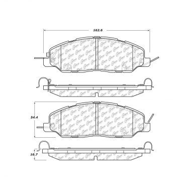 Disc Brake Pad Set CE 301.14630