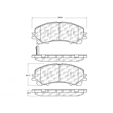 Disc Brake Pad Set CE 301.17360