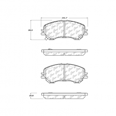 Disc Brake Pad Set CE 301.17370