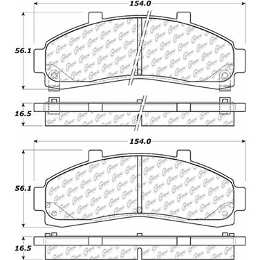 Disc Brake Pad Set CE 306.06520