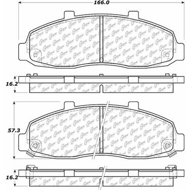 Disc Brake Pad Set CE 306.06790