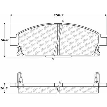 Disc Brake Pad Set CE 306.06911