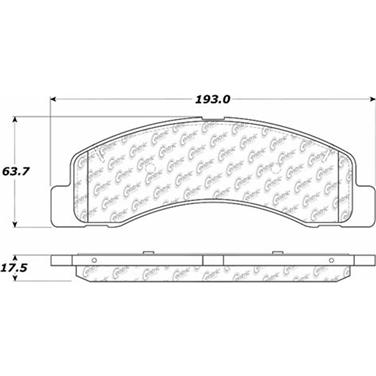 Disc Brake Pad Set CE 306.07560