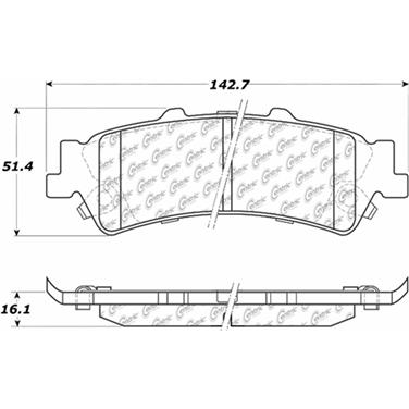 Disc Brake Pad Set CE 306.07920