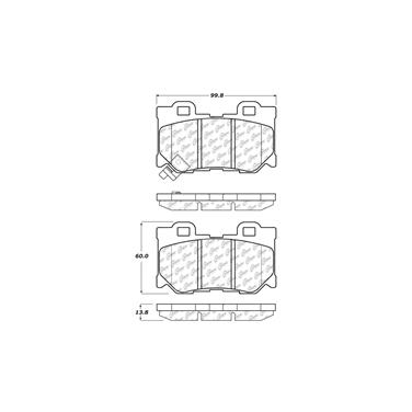 Disc Brake Pad Set CE 308.13470