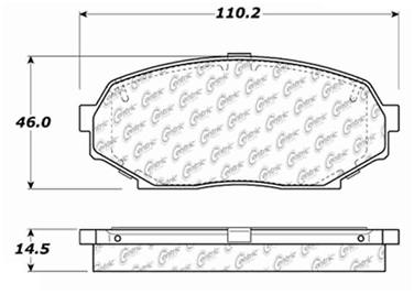 Disc Brake Pad Set CE 309.05250