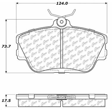 Disc Brake Pad Set CE 309.05980