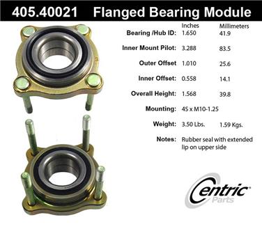 Wheel Bearing and Hub Assembly CE 405.40021E