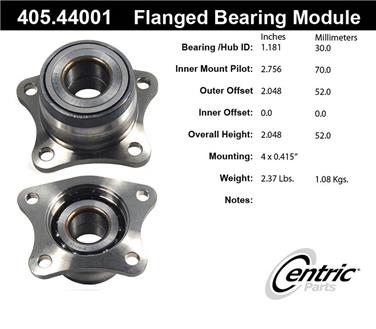 Wheel Bearing and Hub Assembly CE 405.44001E