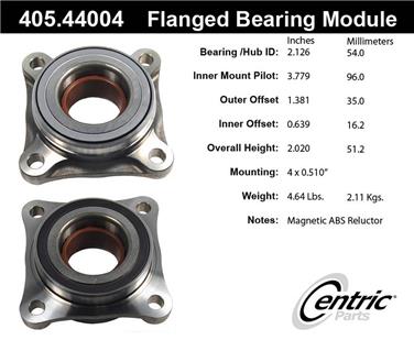 Wheel Bearing and Hub Assembly CE 405.44004E