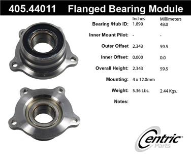 Wheel Bearing and Hub Assembly CE 405.44011