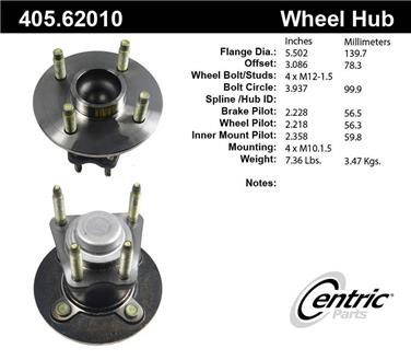 Wheel Bearing and Hub Assembly CE 405.62010E