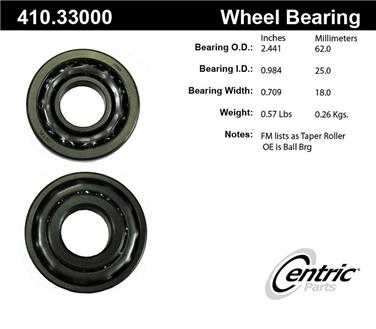 Wheel Bearing and Race Set CE 410.33000