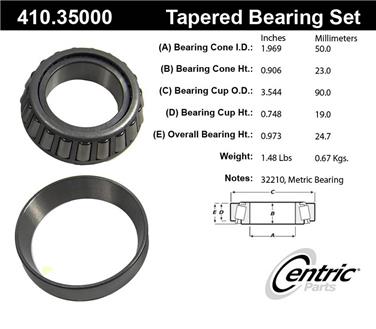 Wheel Bearing and Race Set CE 410.35000E